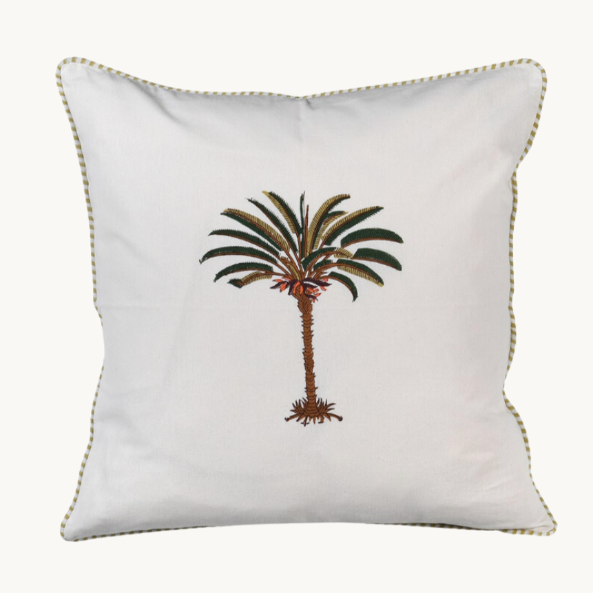 Palm Tree Cushion Cover