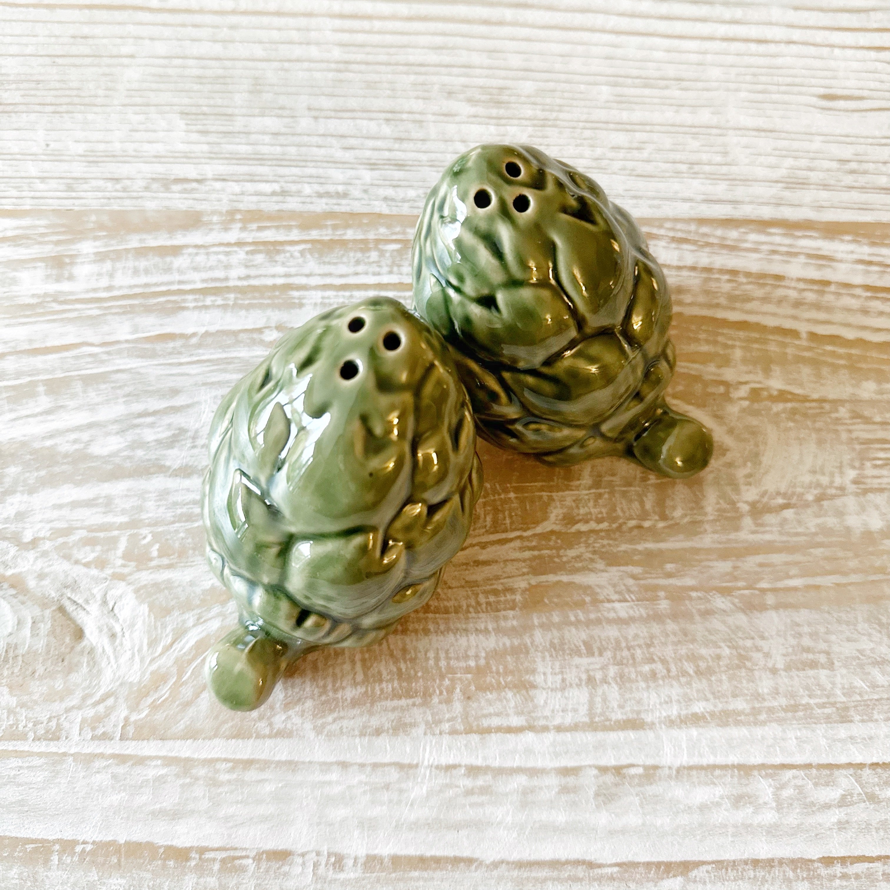 Artichoke Salt and Pepper Pots