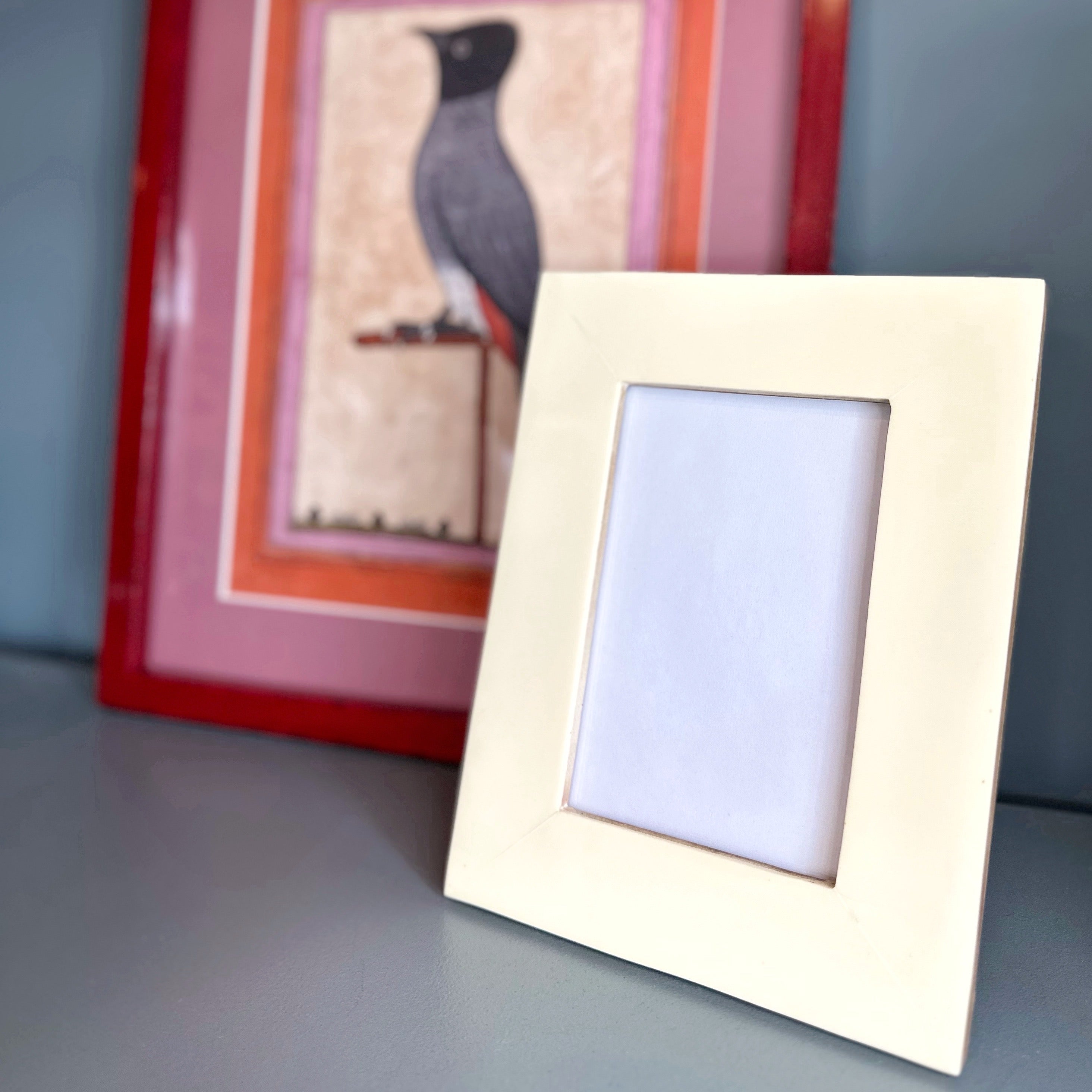 Ivory Resin Photo Frame