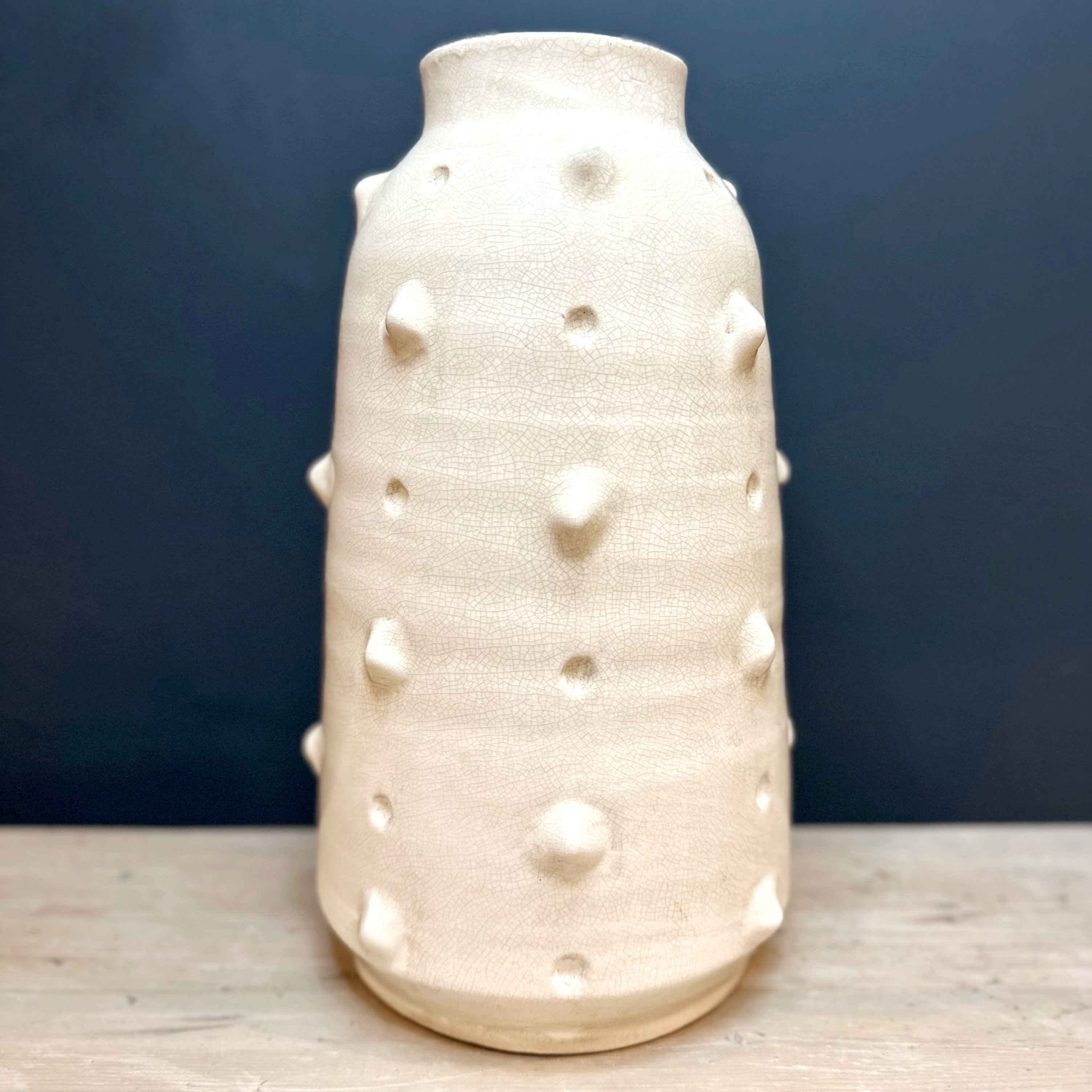 Distressed Bobble Vase