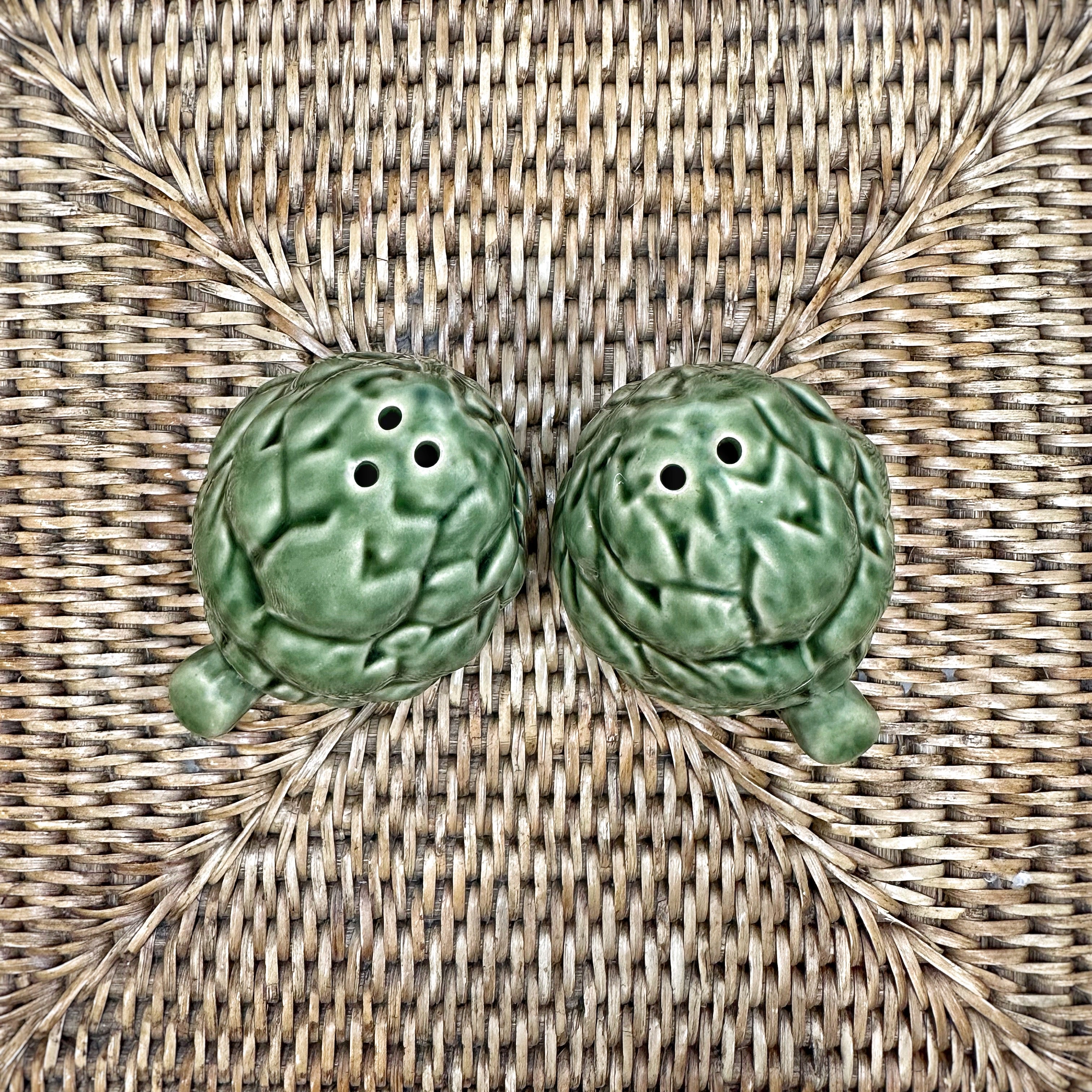Artichoke Salt and Pepper Pots