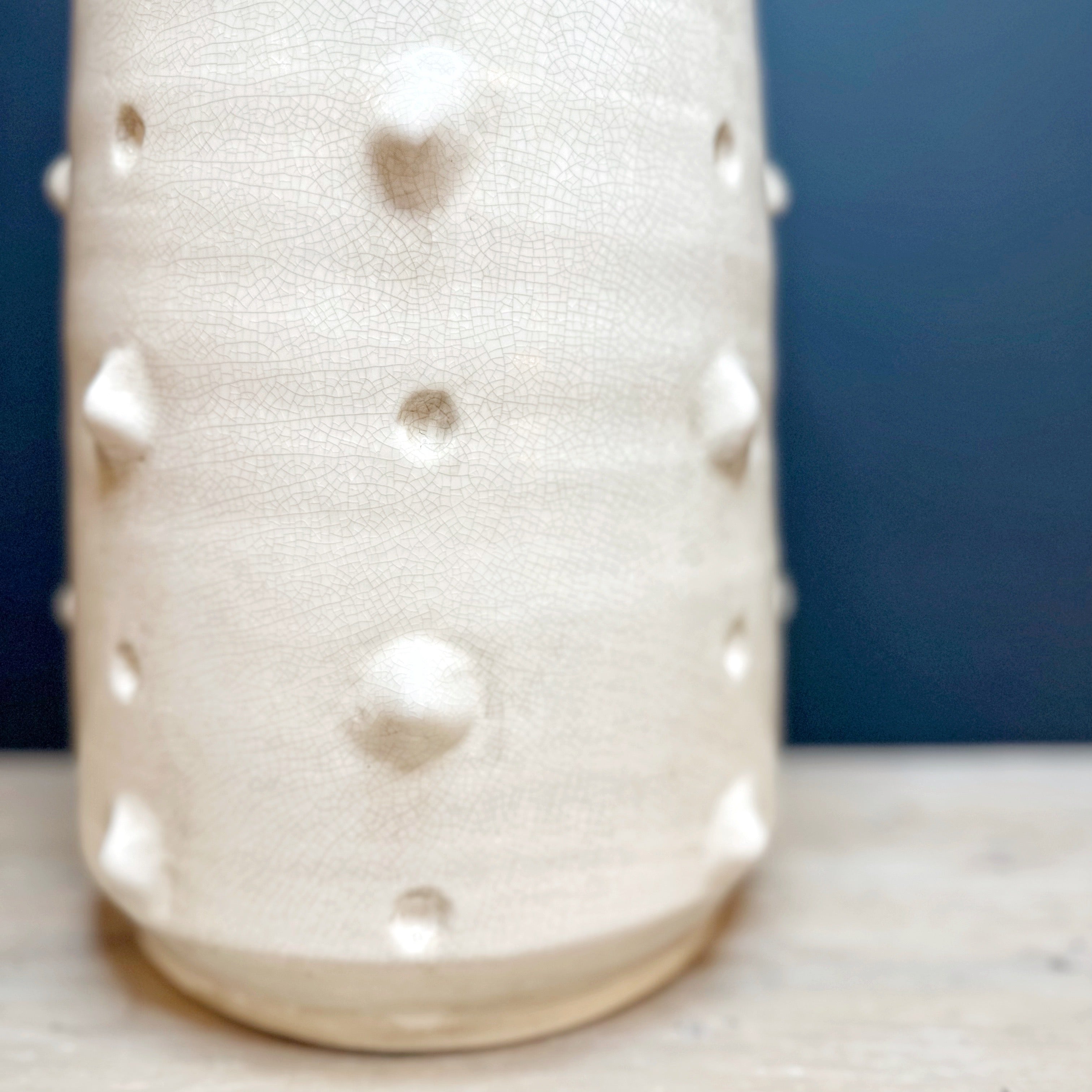 Distressed Bobble Vase