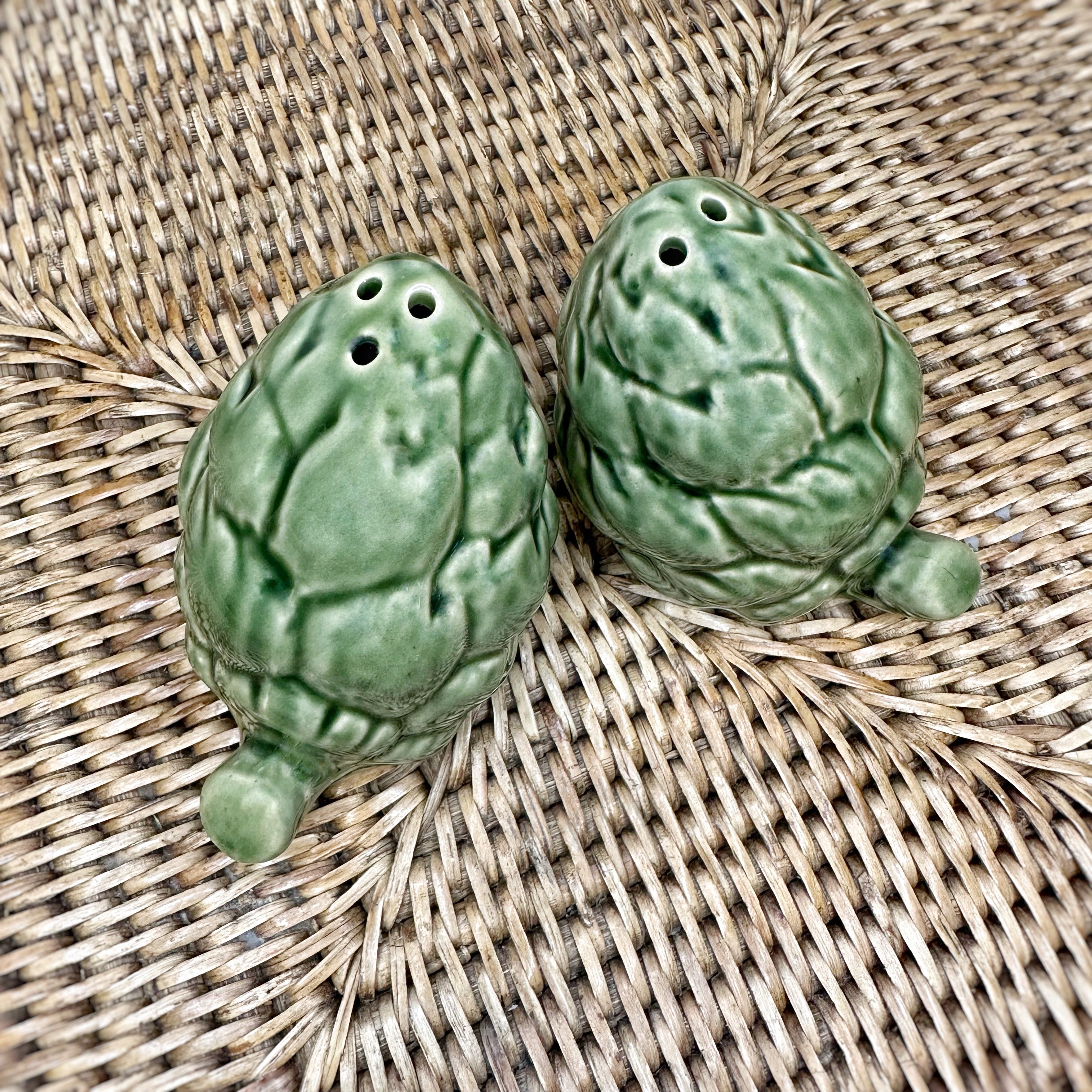 Artichoke Salt and Pepper Pots