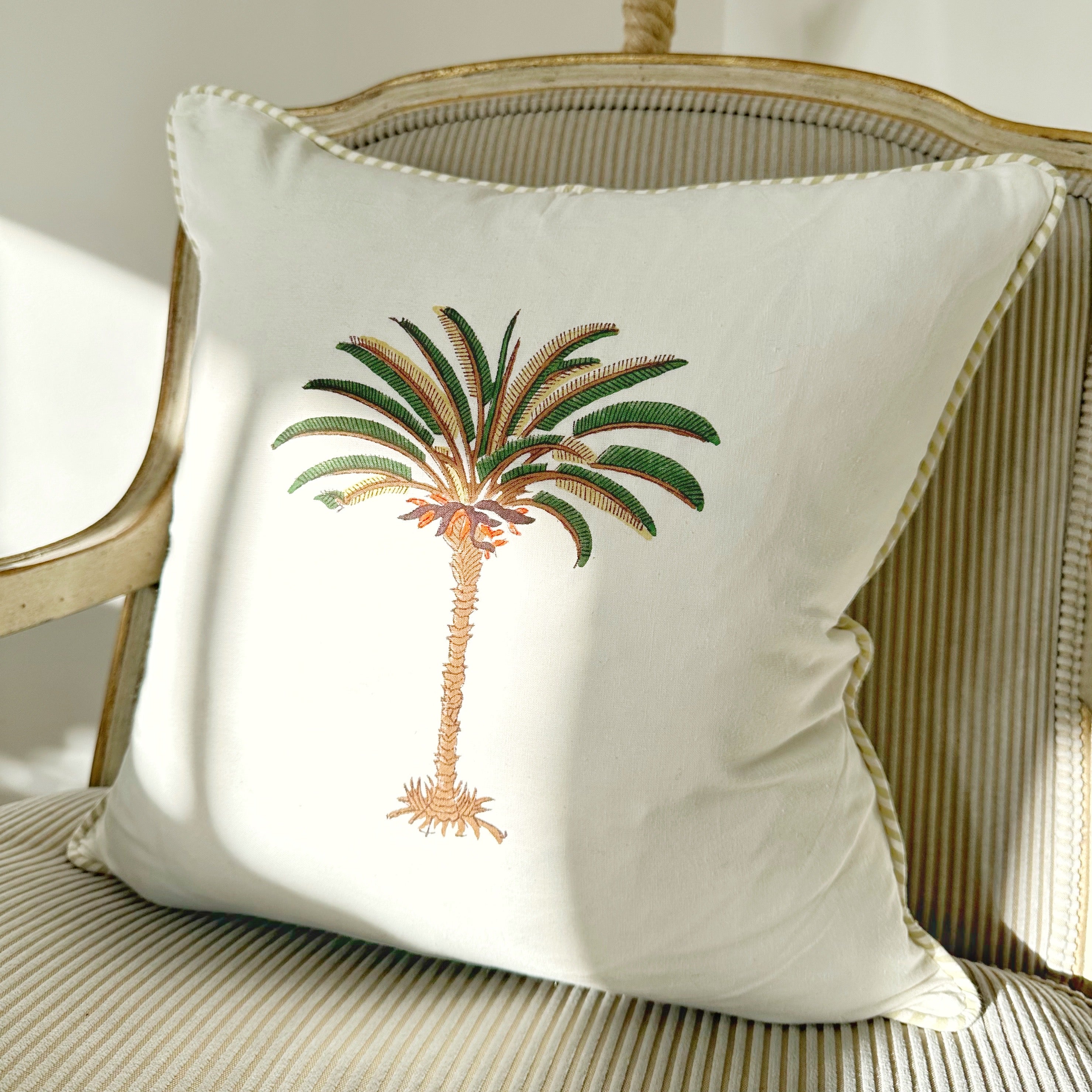 Palm Tree Cushion Cover
