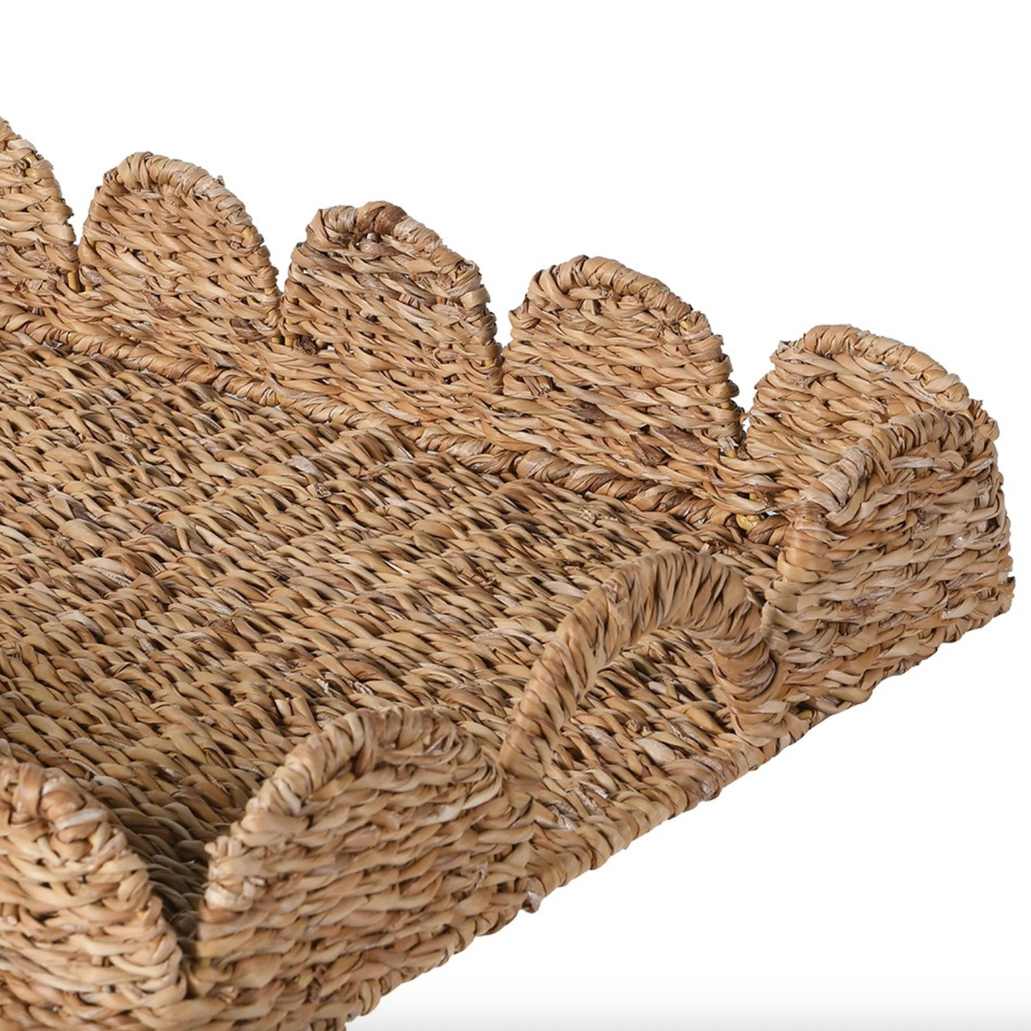 Large Scallop Seagrass Tray