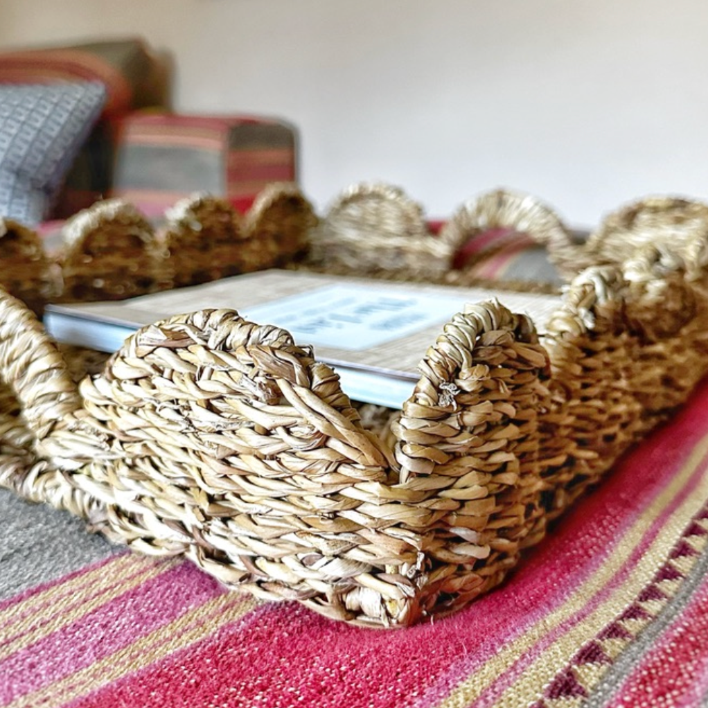 Large Scallop Seagrass Tray