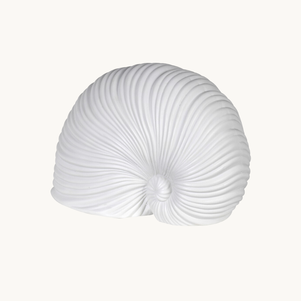 White Sea Snail Ornament